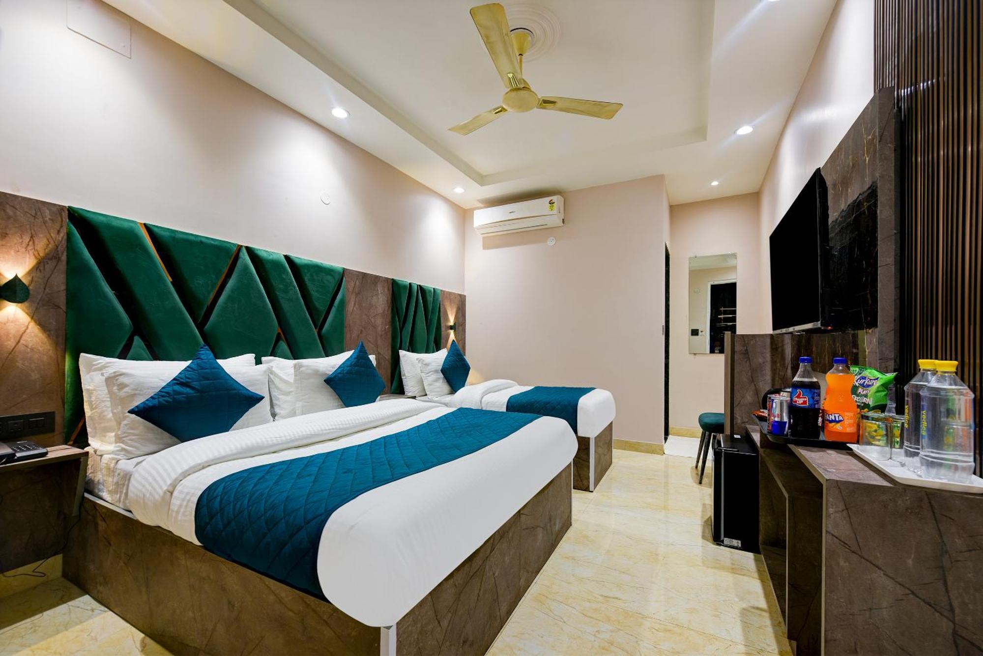 The Pearl Plaza Hotel In City Centre - Near New Delhi Railway Station Exterior photo